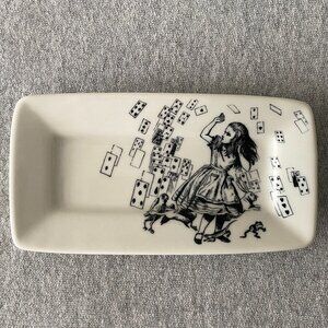 Alice In Wonderland 3" x 6" Small Oblong Dish By Fishs Eddy